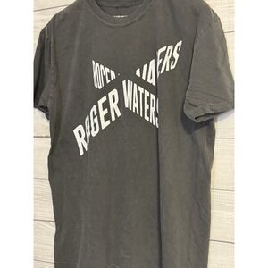 Roger Waters This Is Not A Drill Tour T-Shirt L Gray Cotton Concert Band Tee